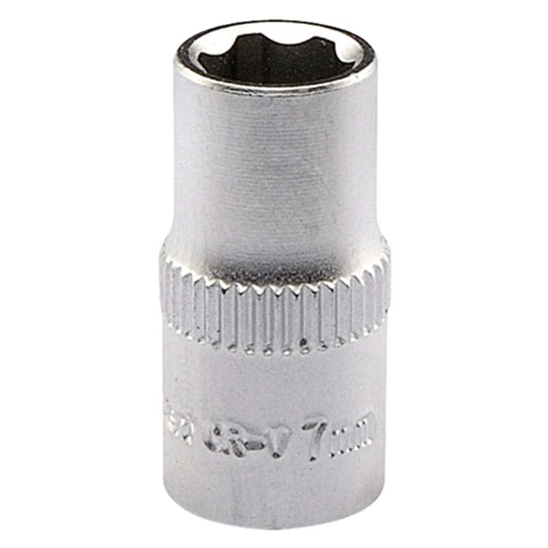 Inserti chiave a bussola 1/4 6 punti da 5mm a 13mm a scelta in acciaio cromo vanadio Draper Draper tools