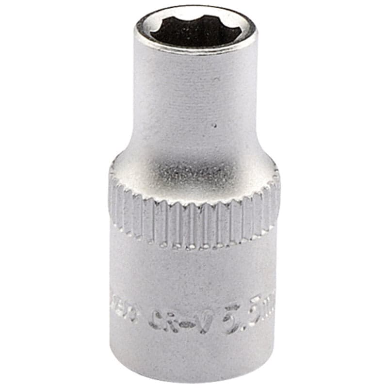 Inserti chiave a bussola 1/4 6 punti da 5mm a 13mm a scelta in acciaio cromo vanadio Draper Draper tools