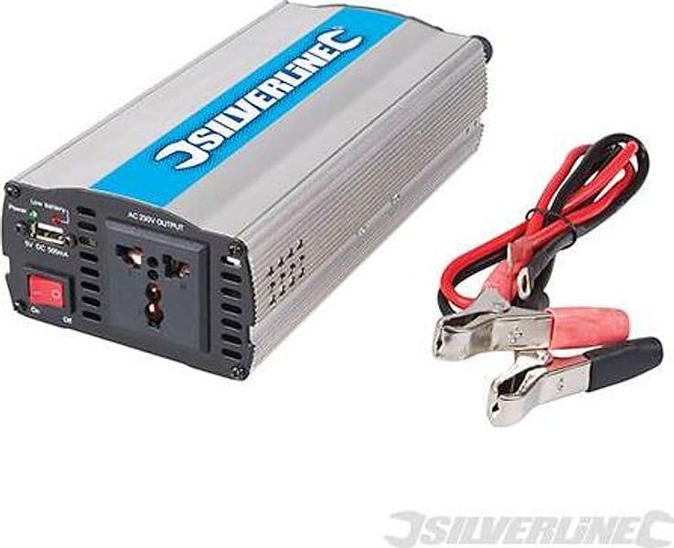 Invertitore 700W presa singola per auto 12v 220v Prezzo Silverline OFFERTA
