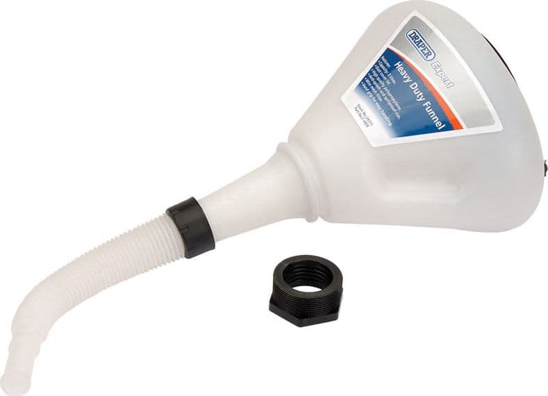 Imbuto con Filtro a Rete Metallica alla Base Anti Detriti da 1.7L e 3L Draper