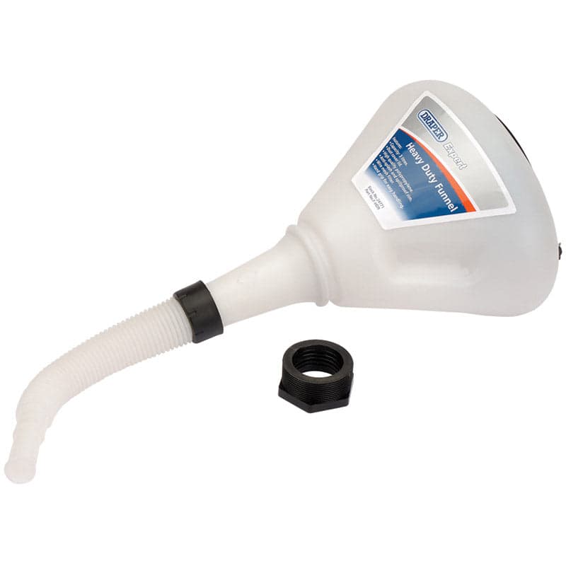 Imbuto con Filtro a Rete Metallica alla Base Anti Detriti da 1.7L e 3L Draper