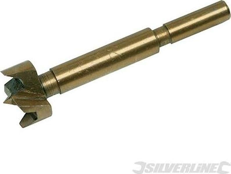 Fresa Forstner rivestite di titanio taglienti Silverline Silverline