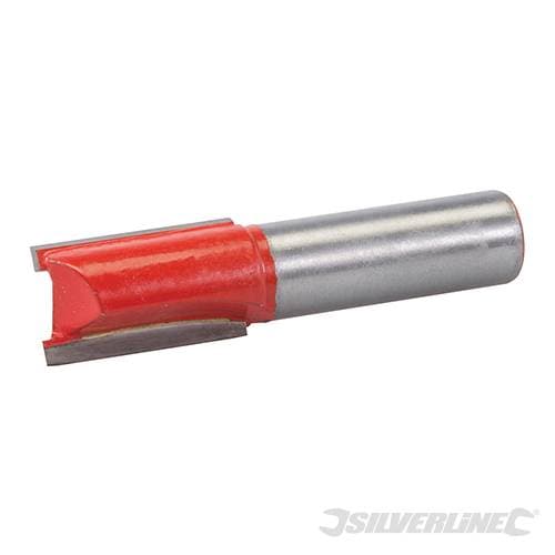 Fresa diritta metrica 12 mm lame da taglio in TCT in acciaio temprato Silverline