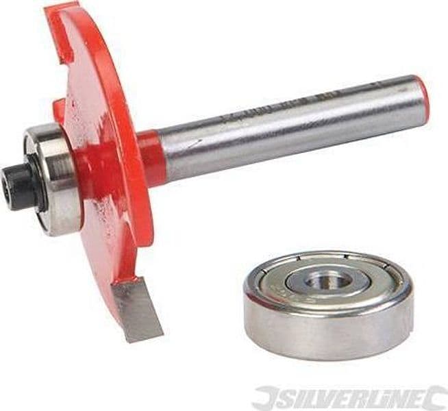 Fresa disco per scanalature 1/4" in acciaio temprato  per lamelle da 10 e 20