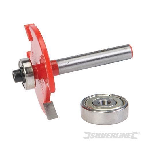 Fresa disco per scanalature 1/4" in acciaio temprato  per lamelle da 10 e 20
