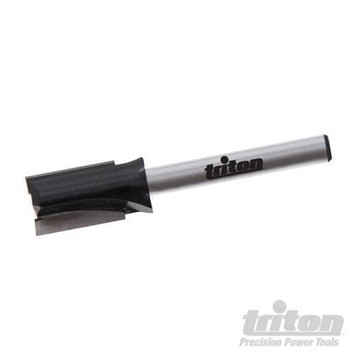 Fresa dritta 1/4" in carburo di tungsteno per legno e pannelli truciolari