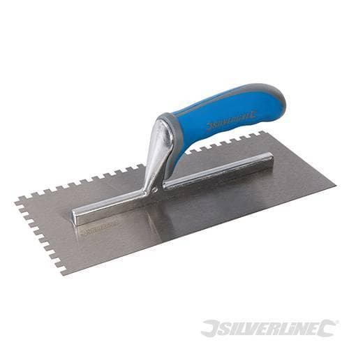 Frattazzo Cazzuola per adesivo con impugnatura 280 mm Silverline