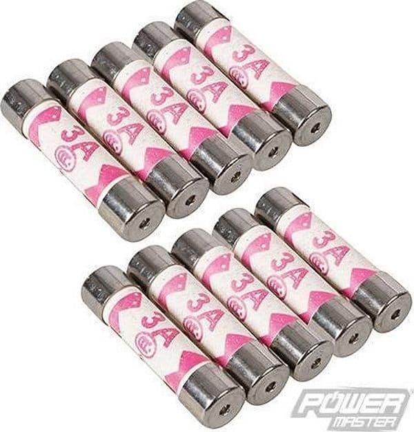 Fusibili per la protezione di circuiti elettrici 3A 5A 13A 10pezzi Power Master