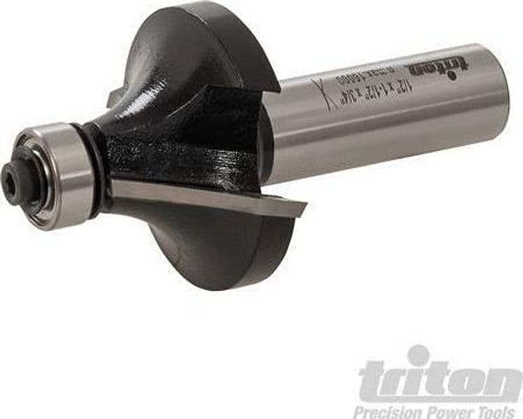 Fresa per arrotondare 1/2" in carburo di tungsteno per legno e pannelli Triton Triton