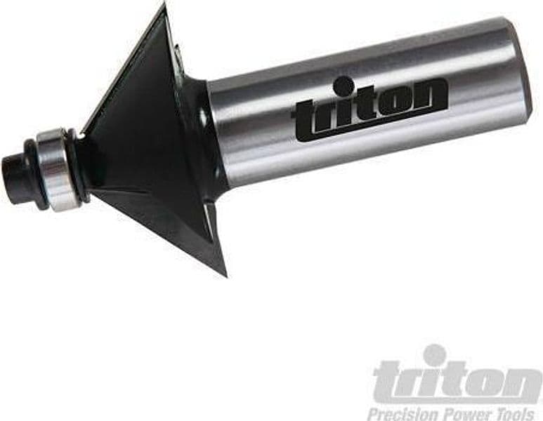 Fresa per smussare 1/2" per legno e pannelli truciolari in carburo di tungsteno triton