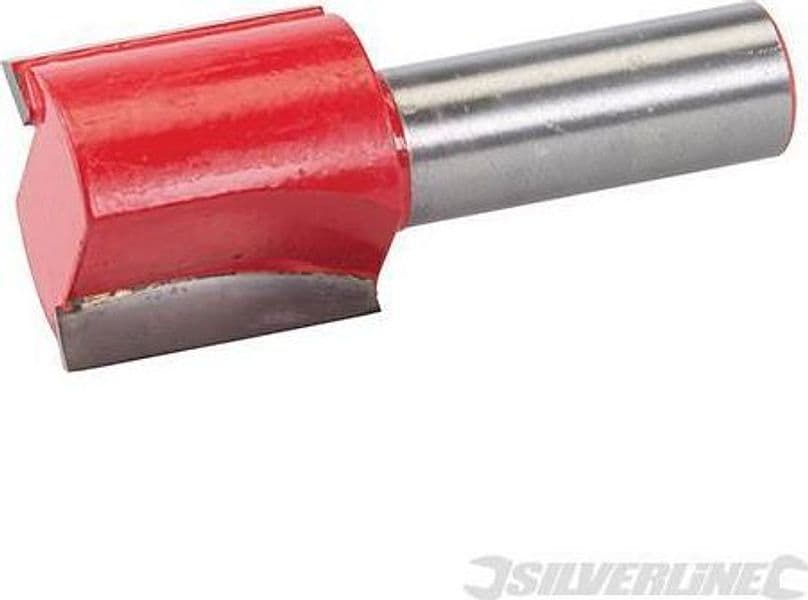 Fresa diritta metrica 1/2'' da 10 x 25 mm a 22 x 25 mm Silverline