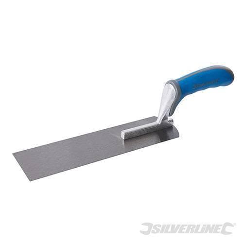 Frattazzo Cazzuola ad impugnatura con lama in acciaio 75mm Silverline