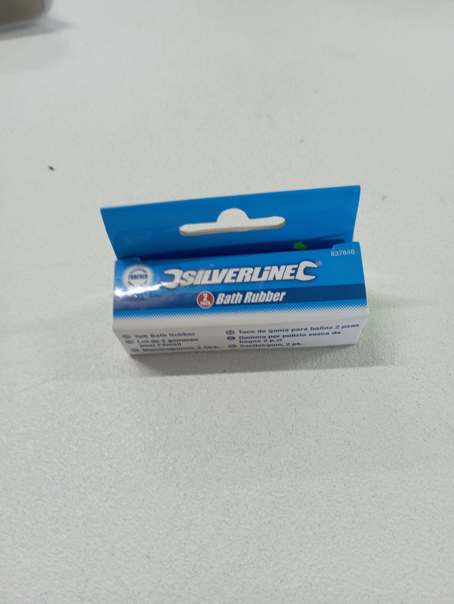 Gomma per pulizia vasca da bagno per varie superfici Silverline 2 pezzi - 2
