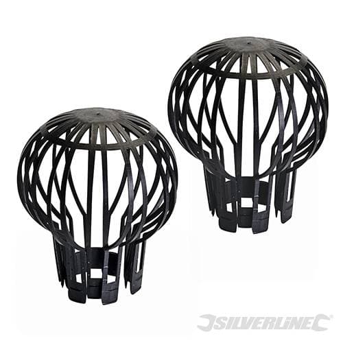 Filtri per discesa grondaia 2 pezzi Silverline