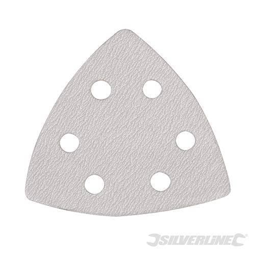 Fogli triangolari forati con fissaggio strappo per la rimozione di pitture e vernici silverline Silverline