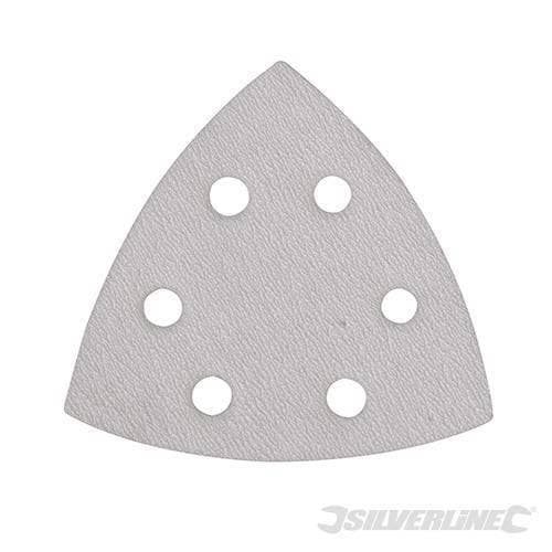 Fogli triangolari forati con fissaggio strappo per la rimozione di pitture e vernici silverline Silverline