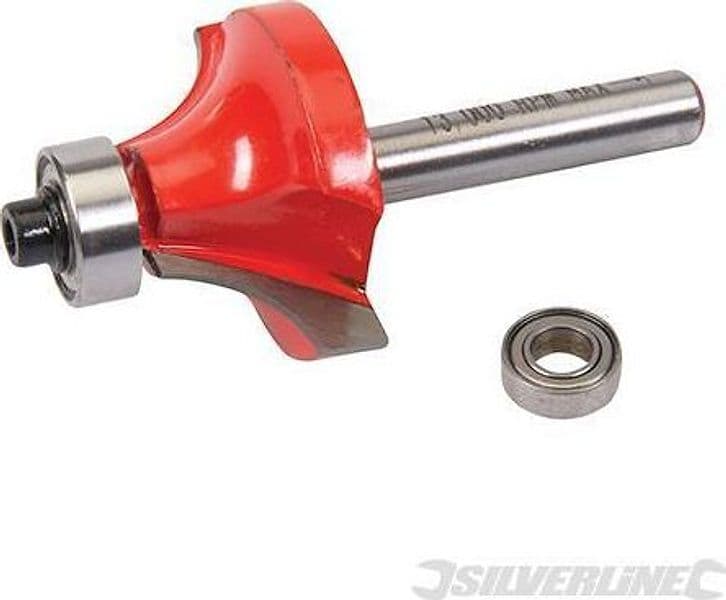 Frese a raggio concavo arrotondata 1/4" in acciaio temprato offerta Silverline