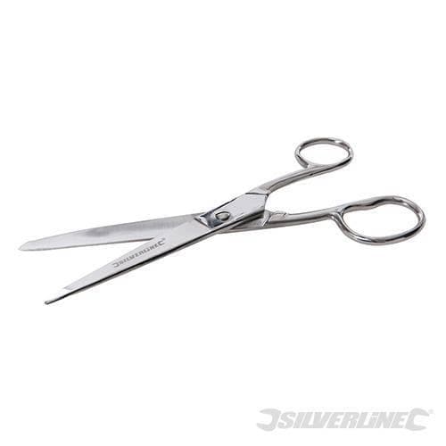 Forbici da sarto in acciaio inox 175 e 200mm Silverline