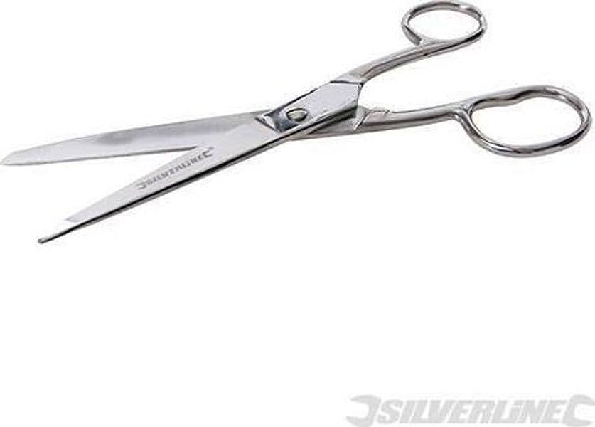 Forbici da sarto in acciaio inox 175 e 200mm Silverline Silverline