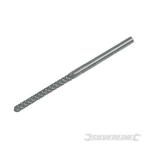 Fresa spirale per taglio piastrelle 3,17 mm Silverline