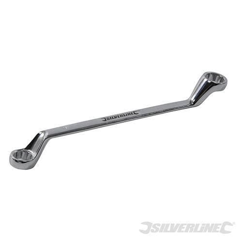 Chiavi poligonali con inclinazione 75° a gomito Silverline meccanica Silverline