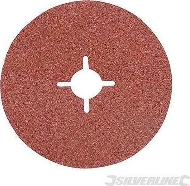 Dischi in ossido di alluminio adatti per l'uso su acciaio ghisa leghe e legno silverline - 4