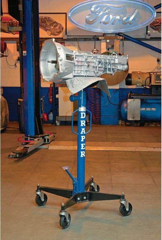 Cric Idraulico Verticale 600Kg per Sollevamento Trasmissione, Motore, Draper - 3