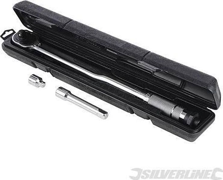 Chiave torsiometrica Silverline cricchetto 3/8" in acciaio meccanica  Prezzo