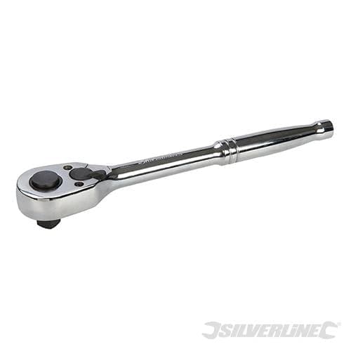 Chiave Silverline a cricchetto in acciaio con sgancio rapido 1/2"/ 512 Nm Prezzo Silverline