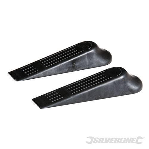 Cunei Silverline blocca porte 2 pezzi 120 mm in plastica Prezzo