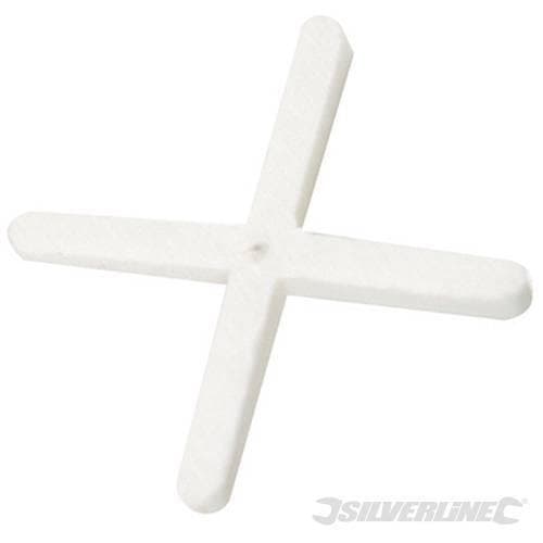 Distanziatori Silverline 2 mm per piastrelle pacco 1000 pezzi in plastica Prezzo Silverline