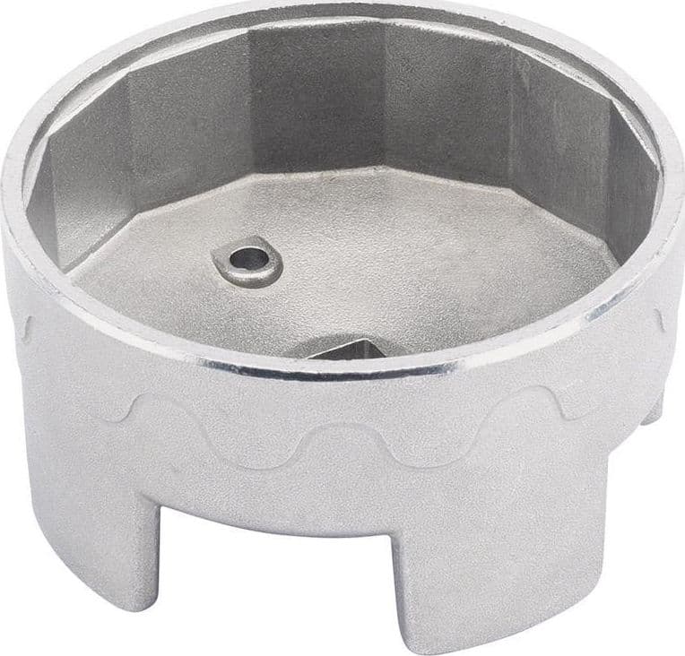 Chiave per filtro olio 1/2" 74mm 14 flange per MERCEDES Professionale Draper !