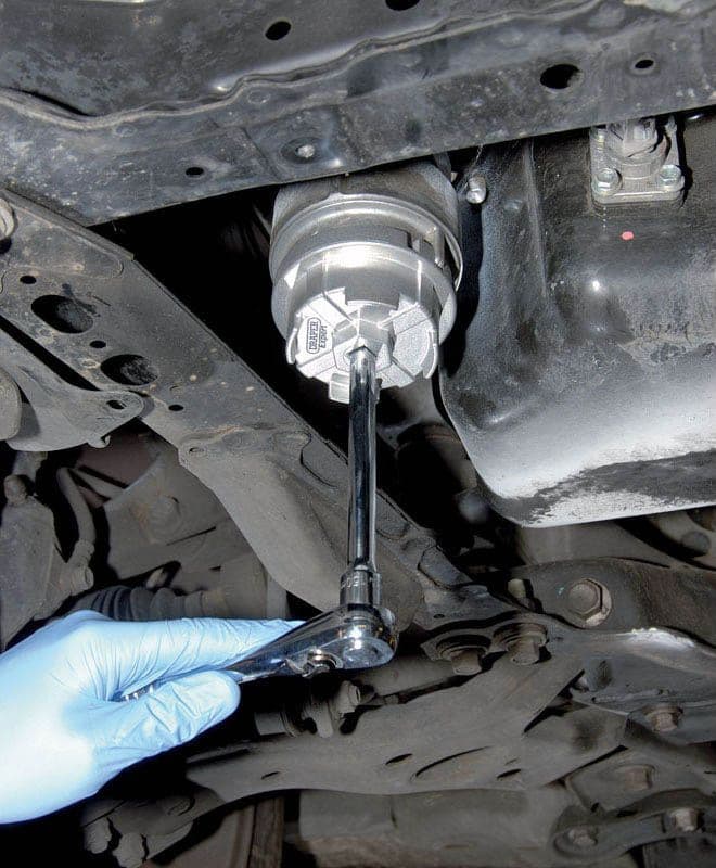 Chiave a tazza per filtro olio in alluminio, specifica per Toyota  Draper - 3