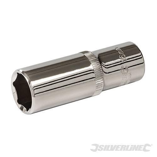 Chiave Esagonale Metrica 3/8" Inserto a Bussola a 6 Punte in Acciaio Silverline Silverline