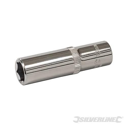 Chiave Esagonale Metrica 3/8" Inserto a Bussola a 6 Punte in Acciaio Silverline Silverline