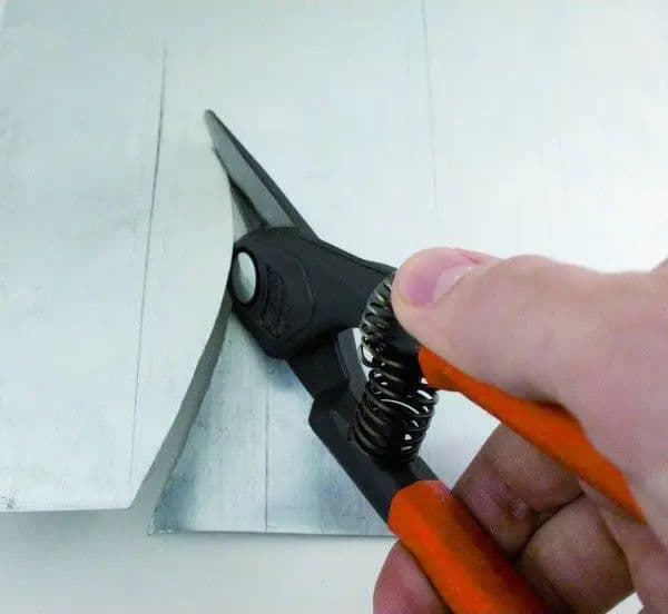 Cesoia EDMA PROFESSIONALE in acciaio inox temperato per lamiere - 3