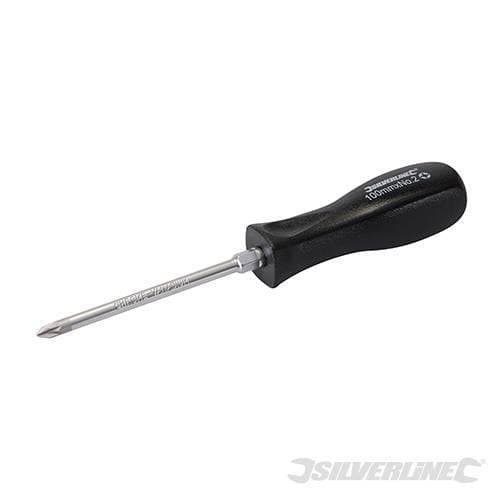 Cacciavite stella Silverline 100 mm punta magnetica croce in acciaio cromo