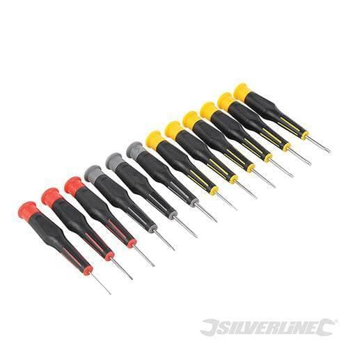 Cacciaviti di precisione Silverline Torx 105mm set giraviti 12Pz in acciaio Offerta