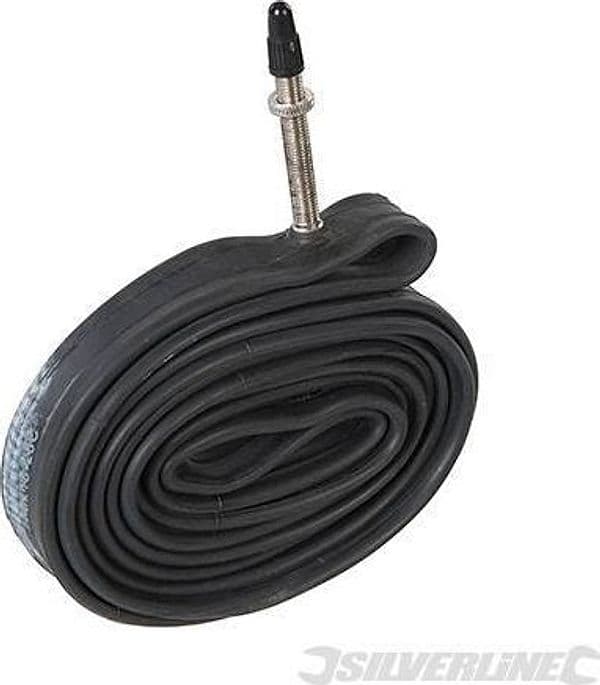 Camera d'aria con valvola standard per bici Silverline Silverline