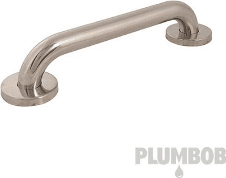 Barra per bagno cromata Plumbob per una presa salda e sicura Plumbob