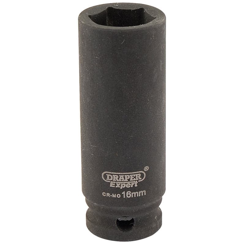 Bussola metrica prolungata 3/8" hi-torq 6 punte per trapano ad impulso Draper Draper tools