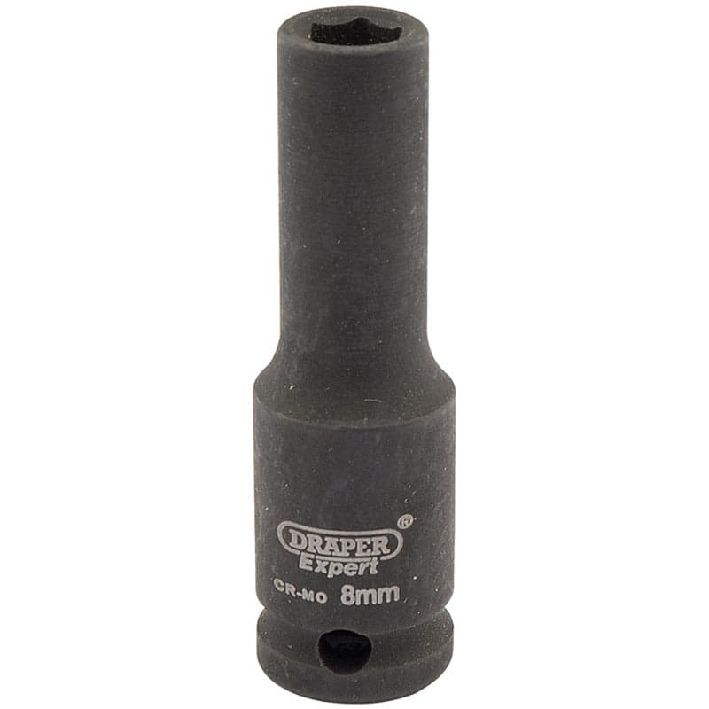 Bussola metrica prolungata 3/8" hi-torq 6 punte per trapano ad impulso Draper Draper tools