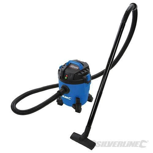 Aspirapolvere secco/umido pulizia da 1000 W - 10 L Offertissima Silverline