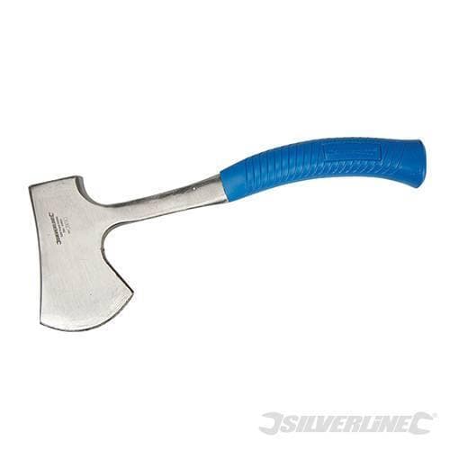 Accetta picozzino ascia in acciaio manico in gomma antiscivolo Silverline Prezzo