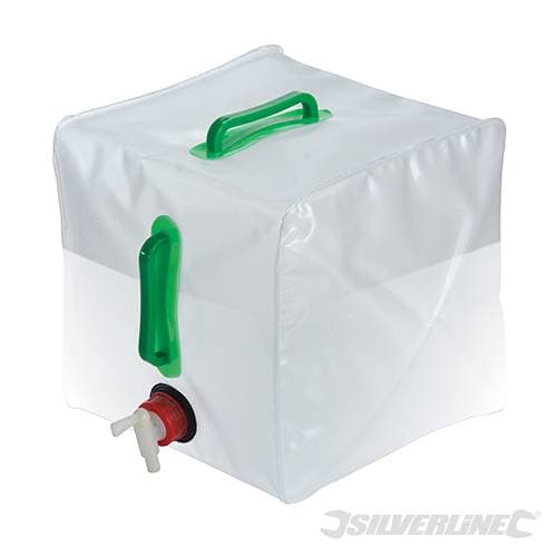 Borsa ghirba pieghevole per trasportare acqua 20L Silverline prezzo