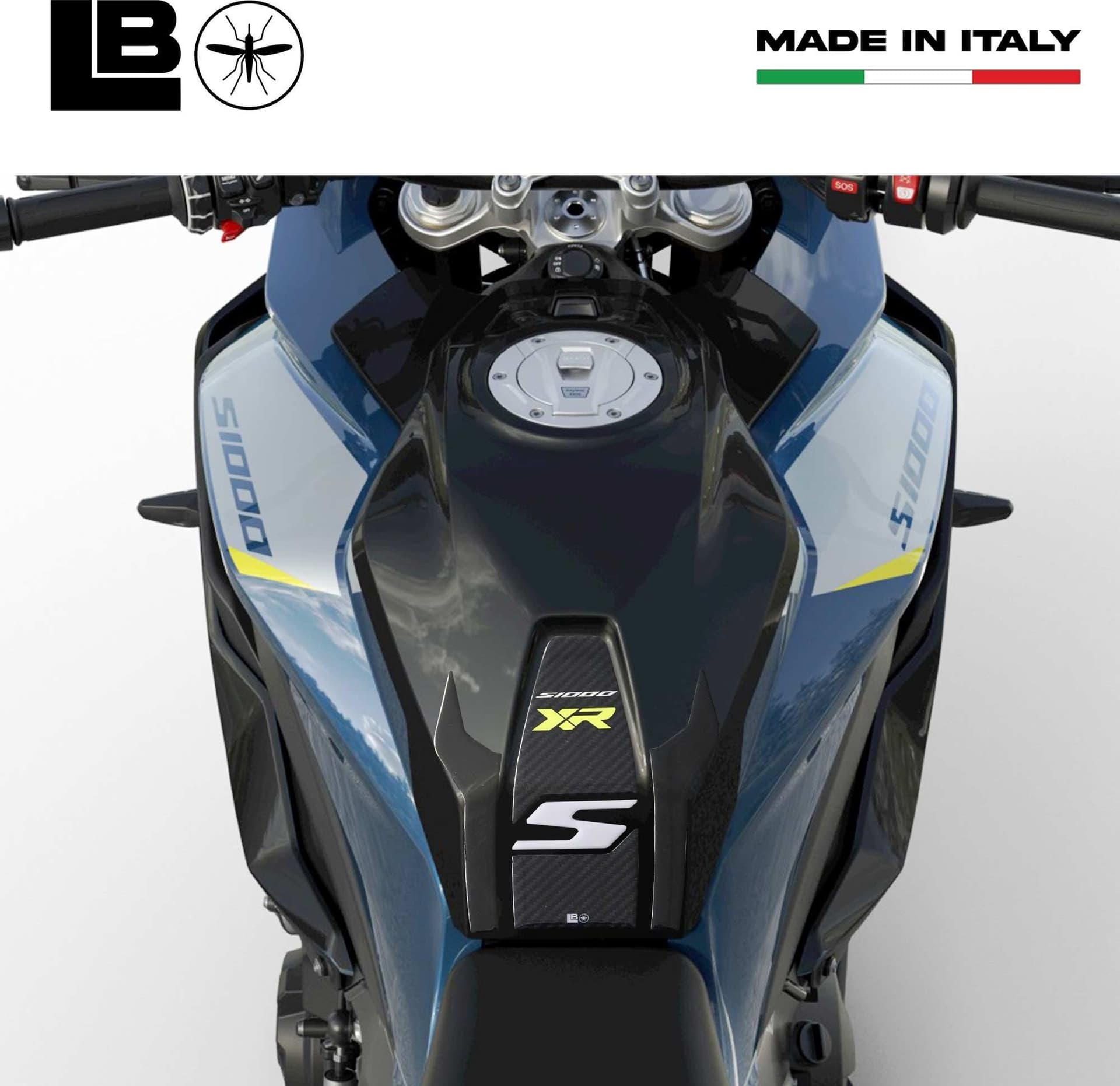 Paraserbatoio Adesivo 3D Protezione compatibile con BMW S 1000 XR 2022-25 - 15