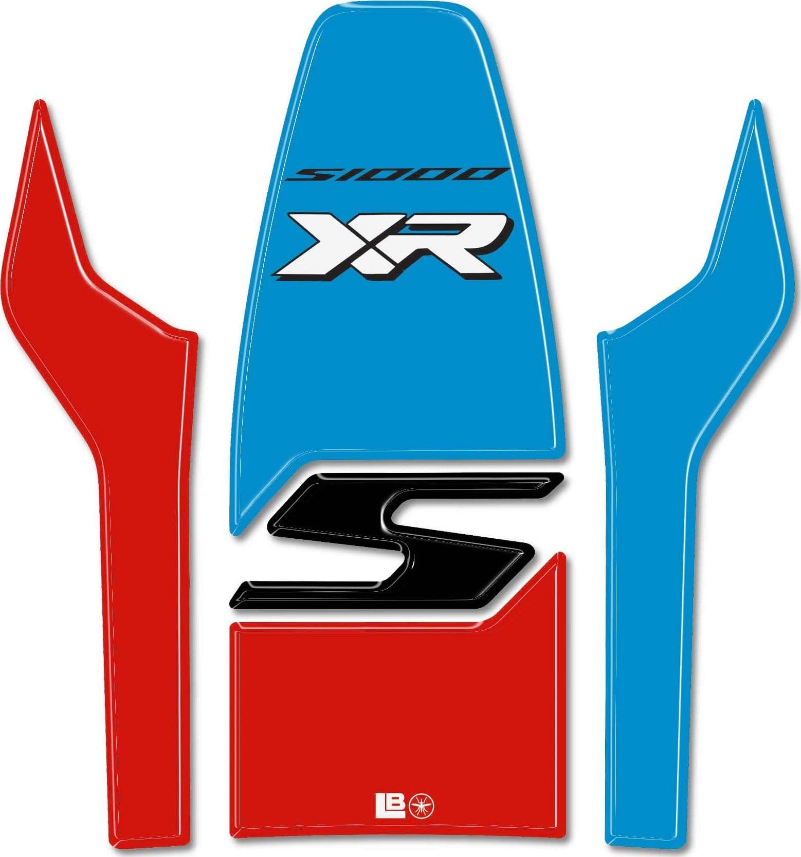 Paraserbatoio Adesivo 3D Protezione compatibile con BMW S 1000 XR 2022-25 - 8