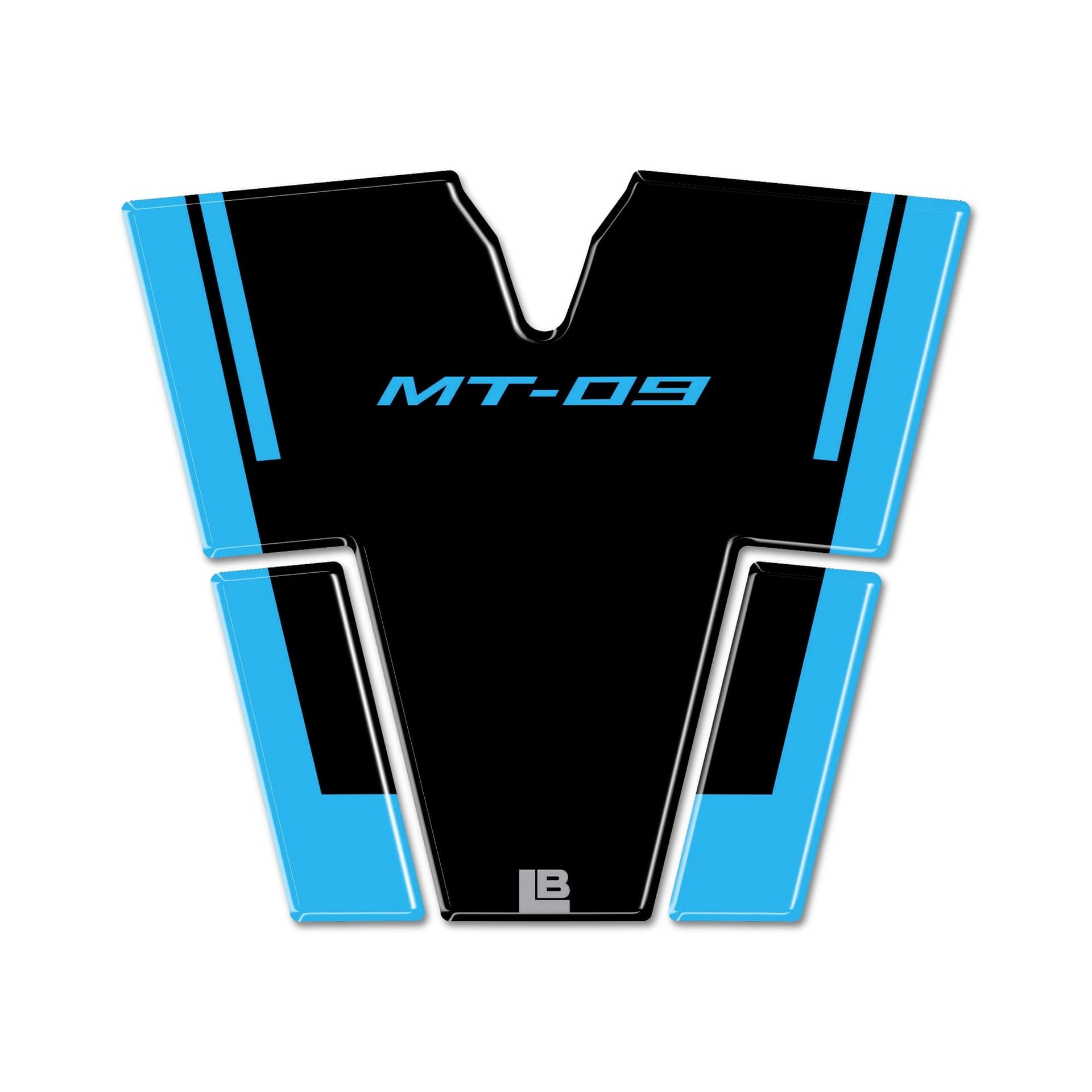 Paraserbatoio Adesivo 3D Protezione moto compatibile con Yamaha MT 09 2024-25 - 8
