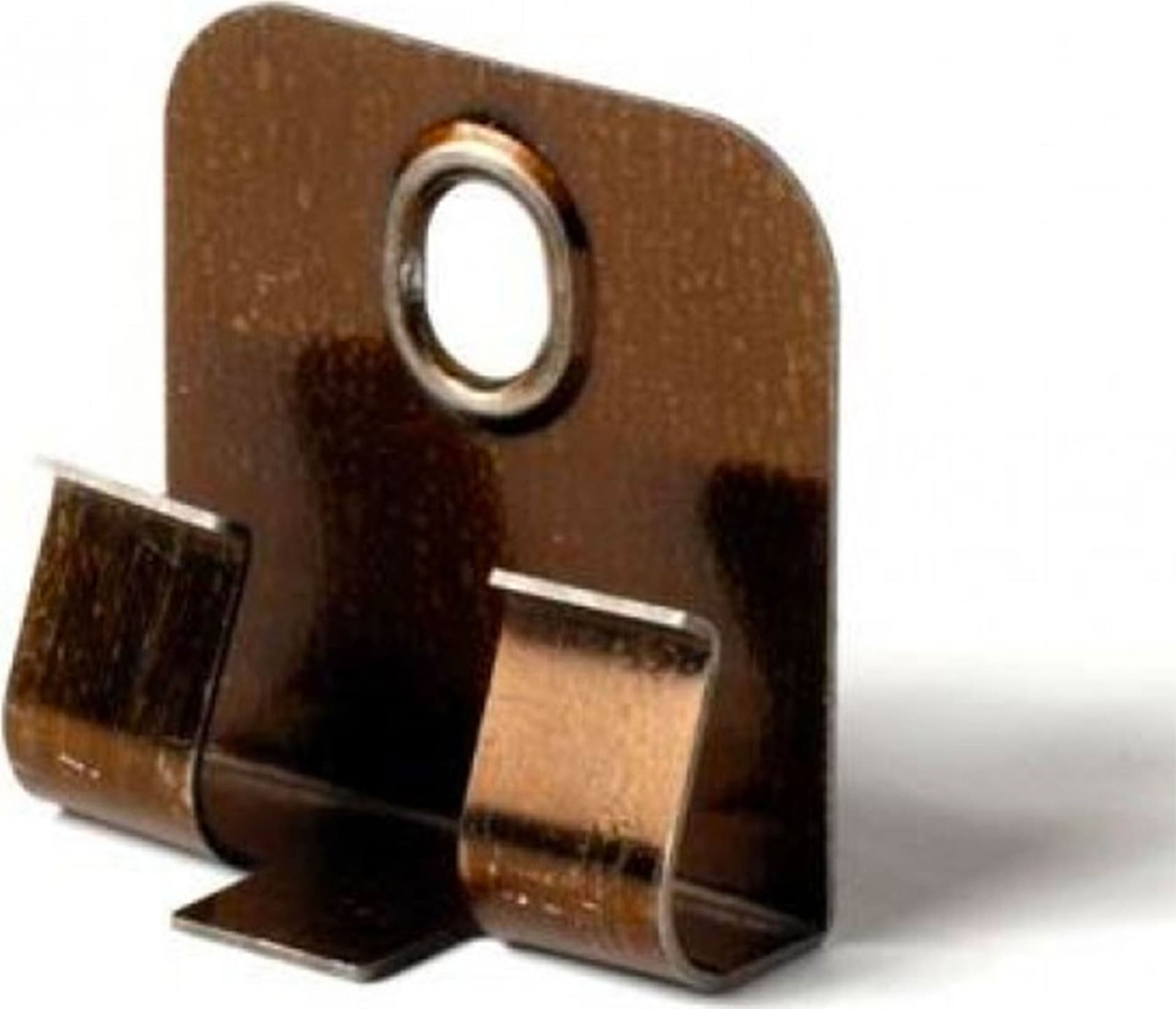 CLIPSTAR - 50 clip in metallo inclusi tasselli e viti per il fissaggio di battiscopa ispezionabile e senza colla Eternal Parquet