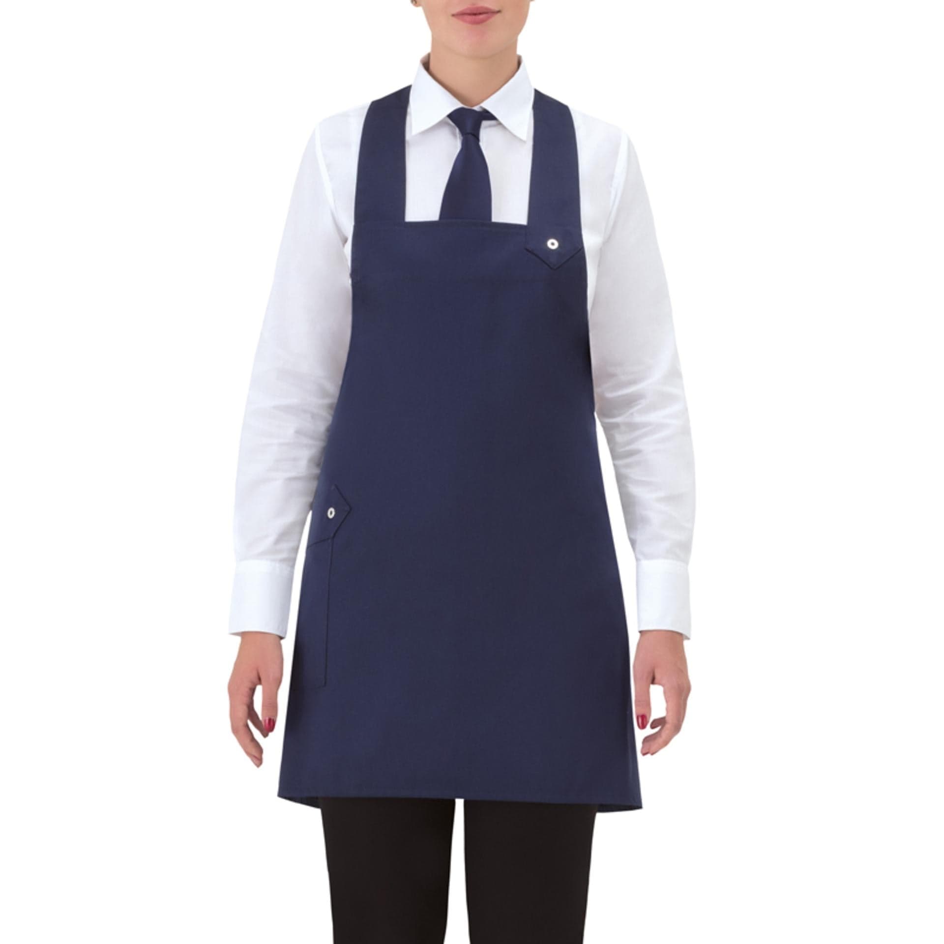 Grembiule Elettra Blu Grembiule Donna Pettorina - 2